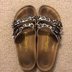 Footbed sandals